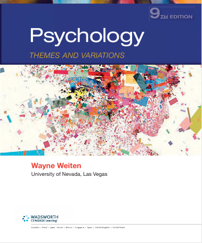 Psychology: Themes and Variations, Ninth Edition