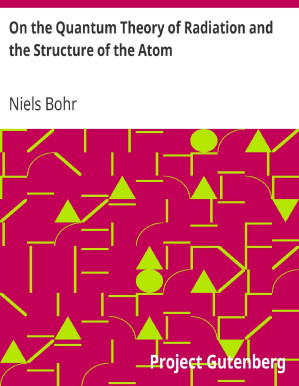 On the Quantum Theory of Radiation and the Structure of the Atom